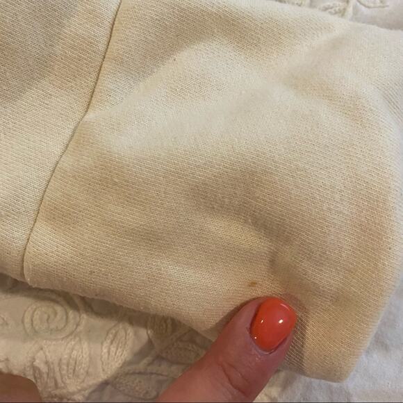 Knitted Dove Wide Collar Shacket sz M - Picture 12 of 13